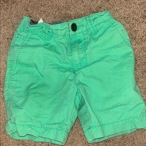 3 for $15! Boys 4t green shorts OshKosh B'gosh green Teal Shorts kids 4t
